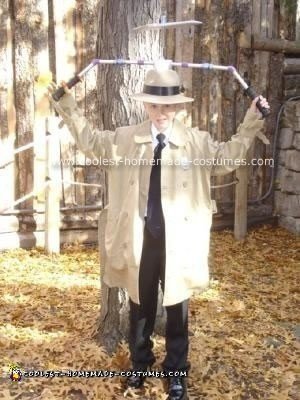 Homemade Inspector Gadget Halloween Costume