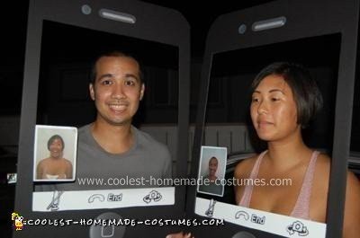 Coolest iPhone FaceTime Couple Costume