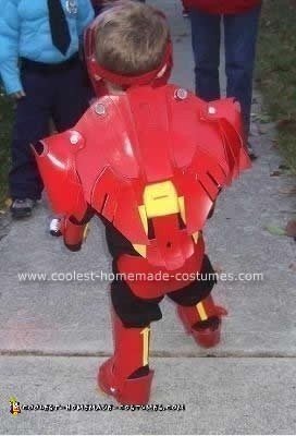 Homemade Iron Man Child's Costume
