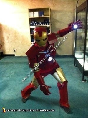 Homemade Ironman Halloween Costume Idea