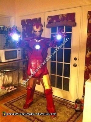 Homemade Ironman Halloween Costume Idea