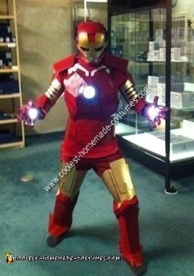 Homemade Ironman Halloween Costume Idea