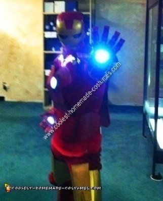 Homemade Ironman Halloween Costume Idea