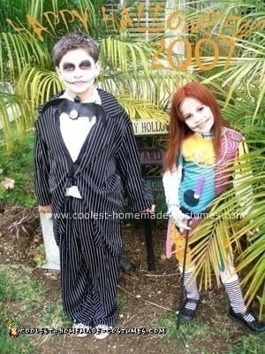Homemade Jack and Sally Costumes
