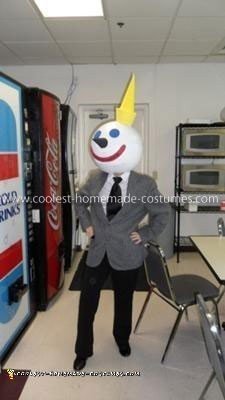 Homemade Jack in the Box Costume