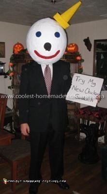 Homemade Jack in the Box Costume