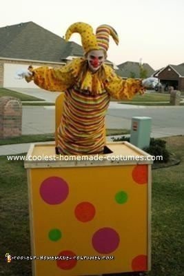 Jack in the Box Halloween Costume