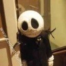 Homemade Jack Skellington Costume