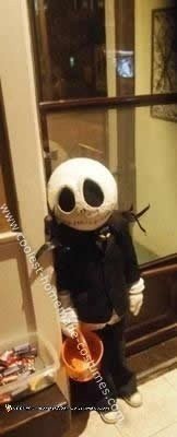 Homemade Jack Skellington Costume