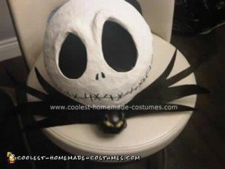 Homemade Jack Skellington Costume