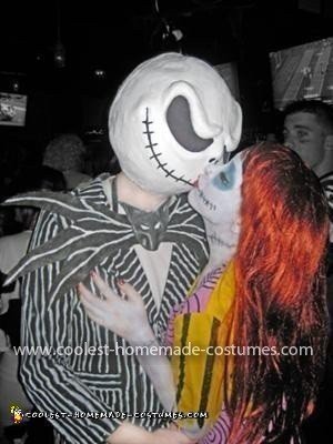 Homemade Jack Skellington Costume