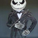 Homemade Jack Skellington DIY Halloween Costume Idea