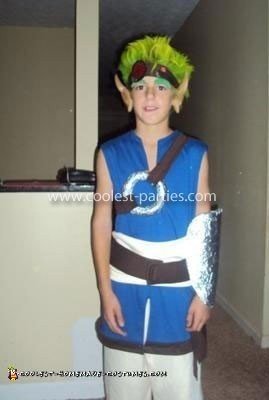 Homemade Jak Costume from Jak and Daxter