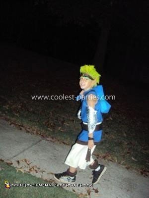 Homemade Jak Costume from Jak and Daxter