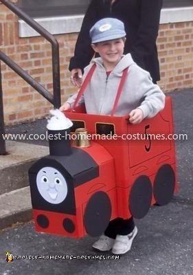 Coolest James the Red Engine Costume 59