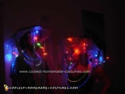 Homemade Jellyfish Costume