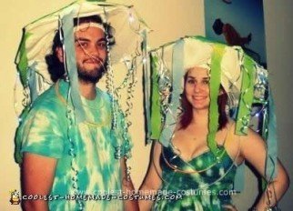 Homemade Jellyfish Costume