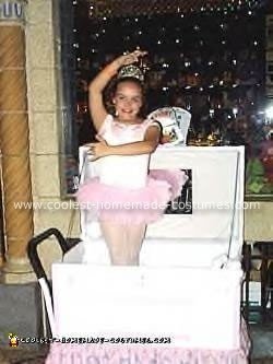 Homemade Jewelry Box Ballerina Costume