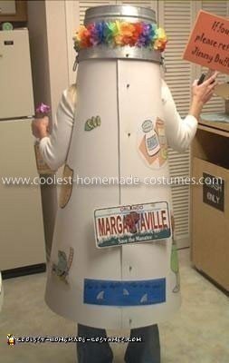 Homemade Jimmy Buffett's Lost Shaker of Salt Costume