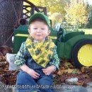 Homemade John Deere Tractor Halloween Costrume