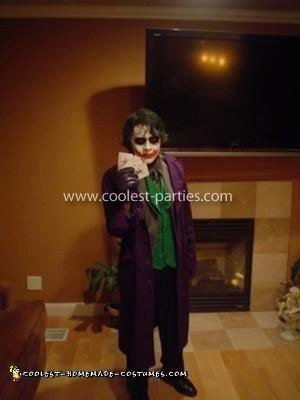 Homemade Joker Costume