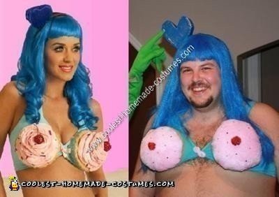 Homemade Katy Perry from California Girls Music Video Halloween Costume Idea