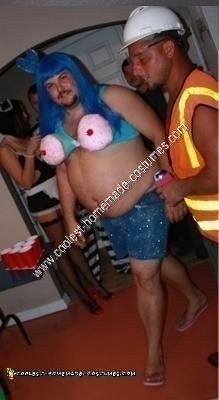 Homemade Katy Perry from California Girls Music Video Halloween Costume Idea