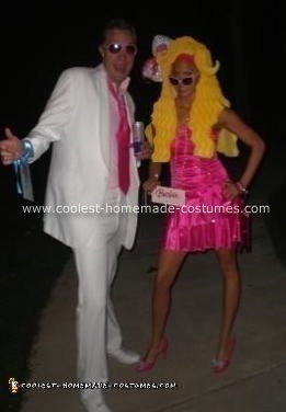 Homemade Ken and Barbie Costumes