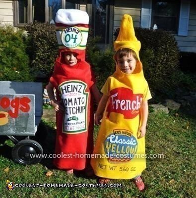 Coolest Ketchup and Mustard Costume