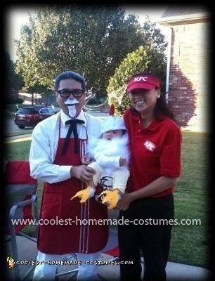 Coolest KFC Family Costume 14