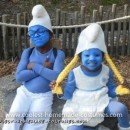 Homemade Kids Smurf Costumes