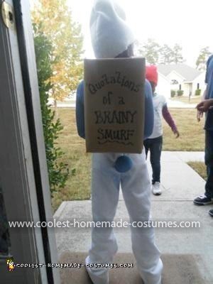 Homemade Kids Smurf Costumes