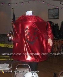 Homemade Kool Aid Man Costume