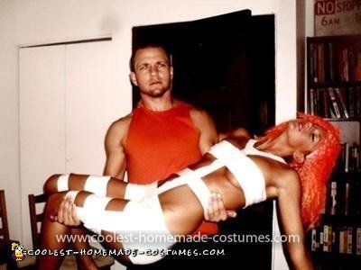 Homemade Korben and LeeLoo Couple Costume