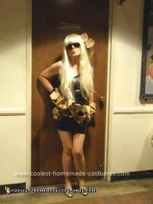 Homemade Lady Gaga Costume