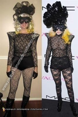 Homemade Lady Gaga Costume