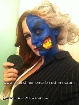 Homemade Lady Two Face Costume