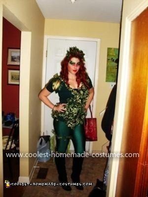 Homemade Last-Minute Poison Ivy Costume