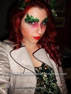 Homemade Last-Minute Poison Ivy Costume