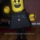 Homemade Lego Cop DIY Halloween Costume
