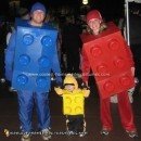 Homemade Lego Family Costume