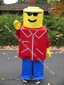 Lego Halloween Costume