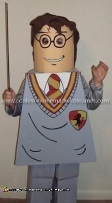 Homemade Lego Harry Potter Costume