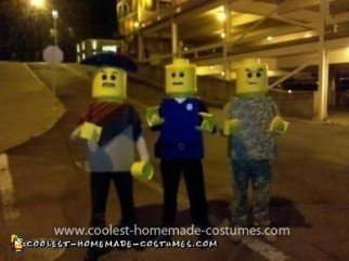 Homemade Lego Men Halloween Costumes