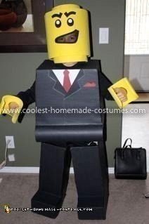 Coolest Lego Minifigure Costume 20