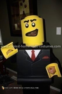 Coolest Lego Minifigure Costume 20