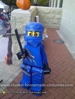 Homemade Lego Minifigure Ninjago Costume