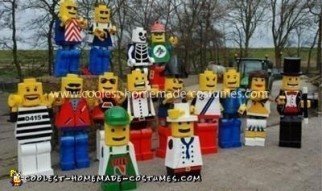 Homemade Lego Minifigures Costume