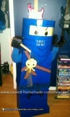 Homemade Lego Ninjago Costume