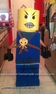 Homemade Lego Ninjago Costume